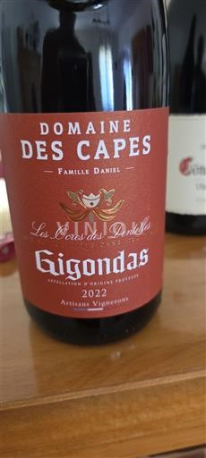 Rona dolina Gigondas Domaine S Capes Les Ocres des Dentelles 2022