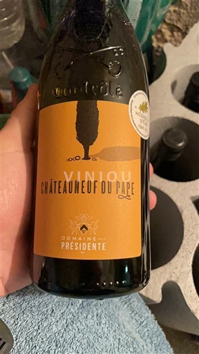 Rona dolina Châteauneuf-du-Pape Domaine Président Neleten.