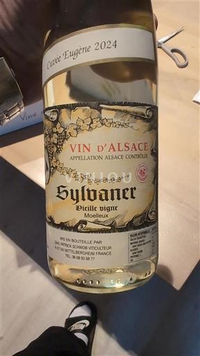 Alsace Sylvaner Earl Patrick Schwob Eugéne 2024