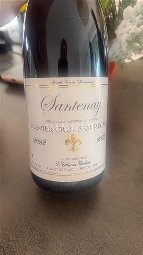 Burgundija Santenay Premier Cru Le Cellier de Vauchoux Premier Cru - Beauregard 2022