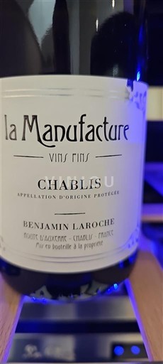 Burgundi Chablis La Manufacture 2023
