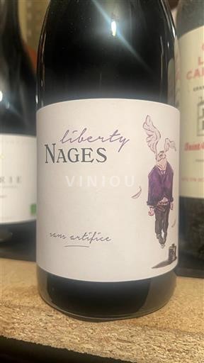 Rhône-dalen Costières-de-nîmes Château Nages Liberty sans artifice Ikke årgangsbestemt