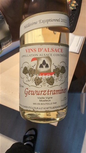 Alzacija Gewürztraminer Earl Patrick Schwob Vieille Vigne 2022