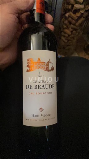 Burdeos Haut-Médoc Cru Bourgeois Château Braude 2020