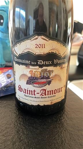 Beaujolais Saint-Amour Domaine S Deux Voûtes 2011
