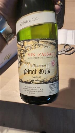 Alsace Pinot Grigio Earl Patrick Schwob 2024