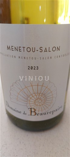 Loire Valley Menetou-Salon Domaine Beaurepaire 2023