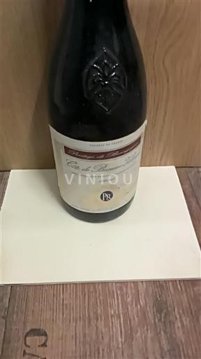 Bourgogne Côte de beaune villages Patriarche Père et Fils Côte de Beaune-Villages 1996