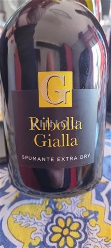 Vêneto Prosecco Ribolla Gialla Spumante Extra Dry Não Sazonado