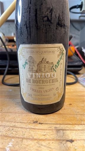 Valle del Loira Saint-Nicolas-De-Bourgueil Le Clos des Quarterons Vieilles Vignes 2002