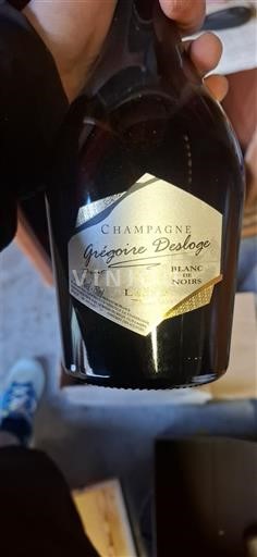 Champagne Sâm-panh Grégoire Desloge Blanc de Noirs Không niên vụ