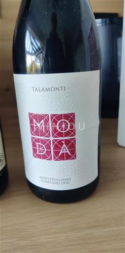 Abruzzerne Montepulciano d'Abruzzo Talamonti Moda 2023