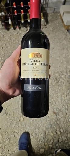 Bordeaux Haut-Médoc Château Vieux Château du Terme 2016