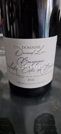 Borgogna Non specificato Domaine Rand Loïc 2022