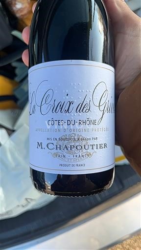 Rhônedalen Côtes du Rhône M. Chapoutier La Croix des Grives 2024