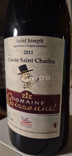 Rona dolina Saint-Joseph Domaine Boissonnet Saint Charles 2011