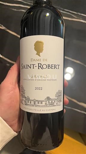 Bordoja Graves Château Saint-Robert Dame de Saint-Robert 2022