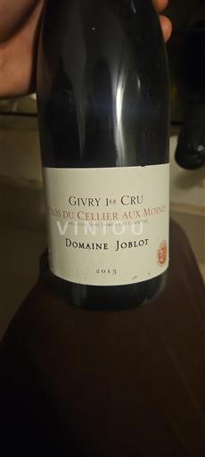 Burgundsko Givry Premier Cru Domaine Joblot Clos du Cellier aux Moines 2013