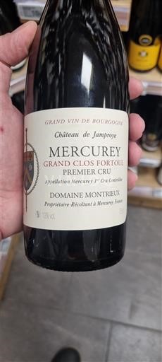 Burgundija Mercurey Premier Cru Château Jamproye Grand Clos Fortoul 2015