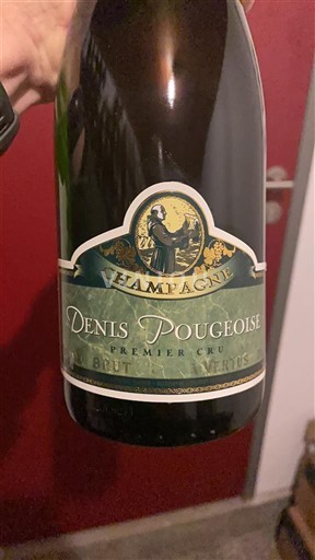 Champaña Champán Premier Cru Denis Pougeoise Vertus Premier Cru Brut Sin añada