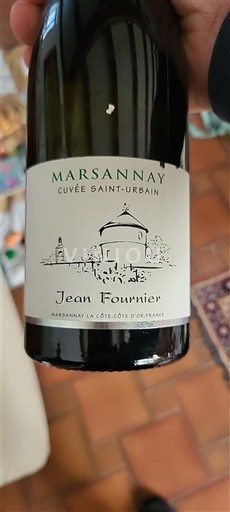 Burgundsko Marsannay Jean Fournier Saint-Urbain Neročník