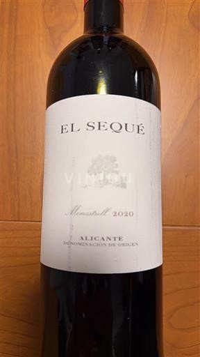 Murcia Alicante El Sequé Monastrell 2020