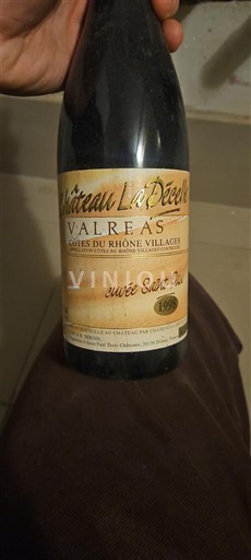 Rona dolina Ni doloceno Château La Déverdière Saint-Pie 1998