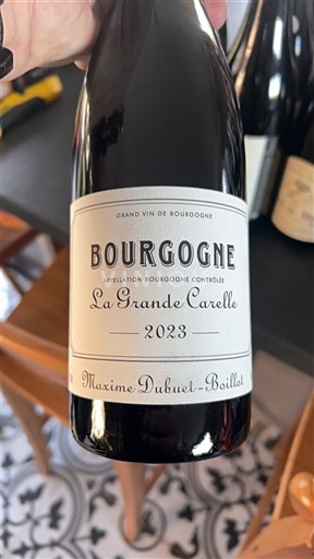 Burgundy Maxime Dubuet-Boillot La Grande Caravelle 2023