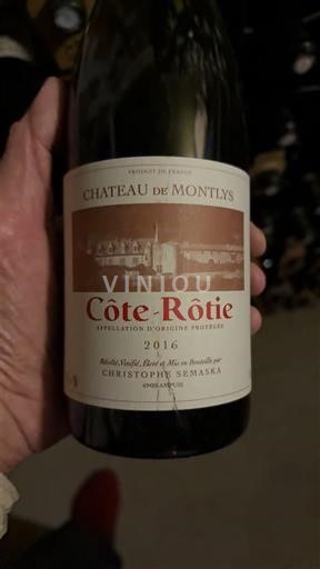 Rhône Valley Côte-Rôtie Christophe Semaska Chateau de mont lys 2016