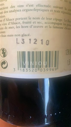 Alsace Laugel Réserve particuliere 2009