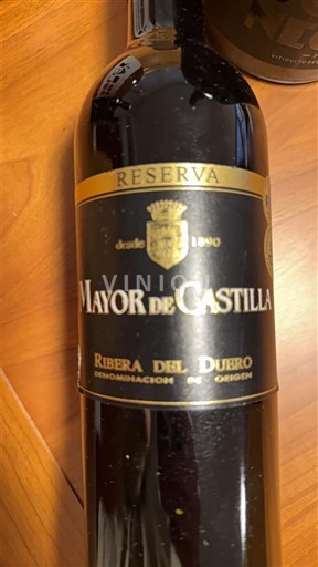 Castilien og León Ribera del Duero Mayor de Castilla Reserva Ikke årgangsbestemt