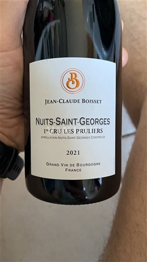 Burgundy Nuits-Saint-Georges Premier Cru Jean-Claude Boisset 1er Cru Les Pruliers 2021