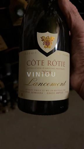 Rhône Valley Côte-Rôtie Christophe Semaska Lancement côte blonde 2018