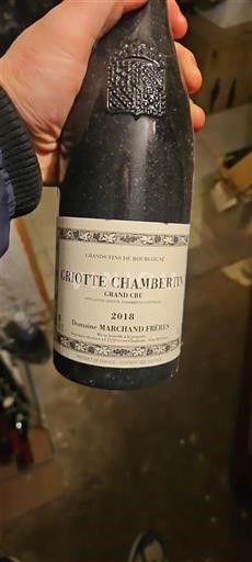 Bourgogne Griotte-Chambertin Grand Cru Domaine Marchand Frères 2018
