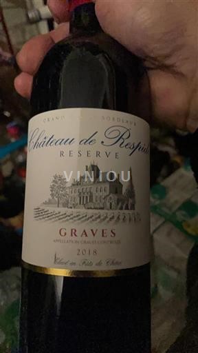 Bordeaux Graves Château Respide Réserve 2018