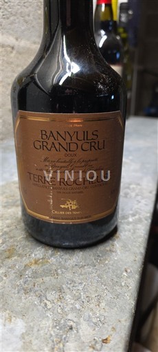 Roussillon Banyuls Grand Cru Cellier des Templiers Terre Rocheuse 2003