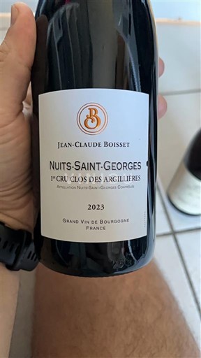 Burgundy Nuits-Saint-Georges Premier Cru Jean-Claude Boisset 1er Cru Clos des Argillières 2023