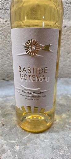 Roussillon Muscat de Rivesaltes Bastide Esteva 2018