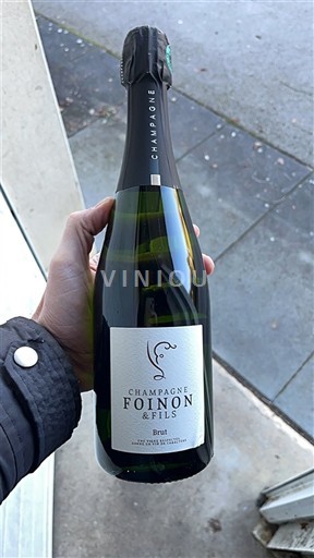 Champaña Champán Foinon & Fils Sin añada