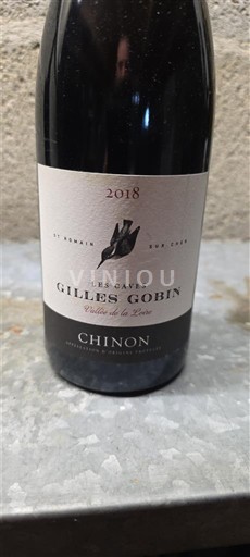Vale do Loire Chinon Les Caves Gilles Gobin 2018