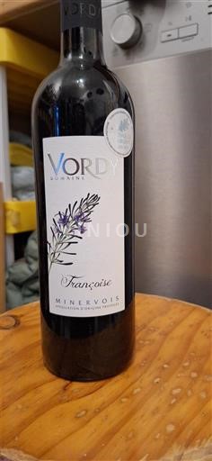 Langvedok Minervois Domaine Vordy Françoise Neleten.