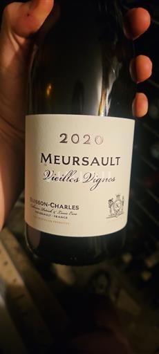 Vina Blanc sec Vieilles Vignes Buisson-Charles 2020 Francija Burgundija Meursault AOC