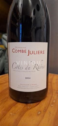 Rhônedalen Côtes du Rhône Domaine Combe Juliere 2024