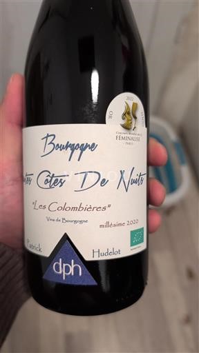 Borgoña No especificado Patrick Hudelot Les Colombières 2020