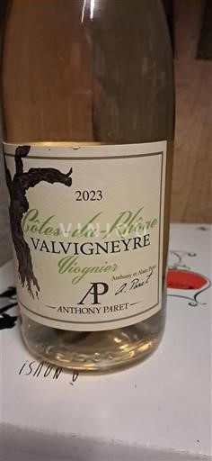 Rona dolina Côtes-du-Rhône Anthony Paret Valvigneyre Viognier 2023