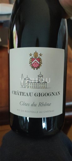 Rhônen laakso Côtes-du-rhône Château Gigognan Ei vuosikertaa