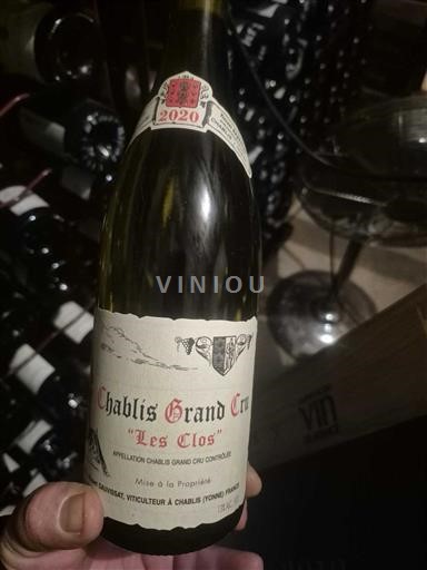 Borgogna Chablis Grand cru Vincent Dauvissat Les Clos 2020