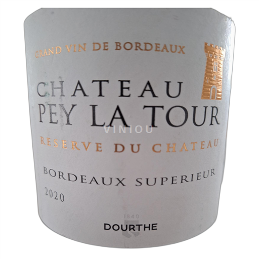 Bordeaux Bordeaux Supérieur Château Pey La Tour 2020