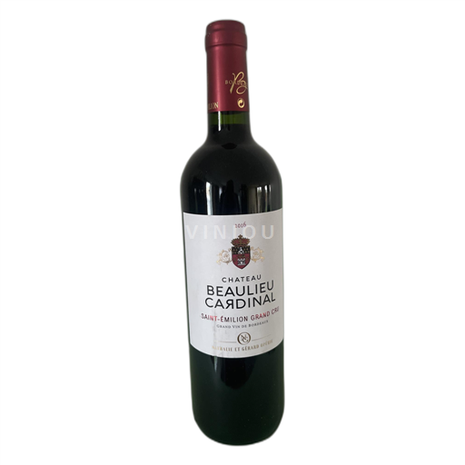 Bordeaux Saint-Émilion Grand Cru Château Beaulieu Cardinal 2016