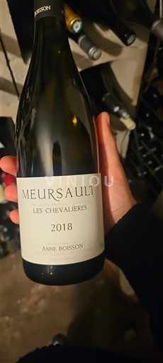 Burgundsko Meursault village Anne Boisson Les Chevalières 2018